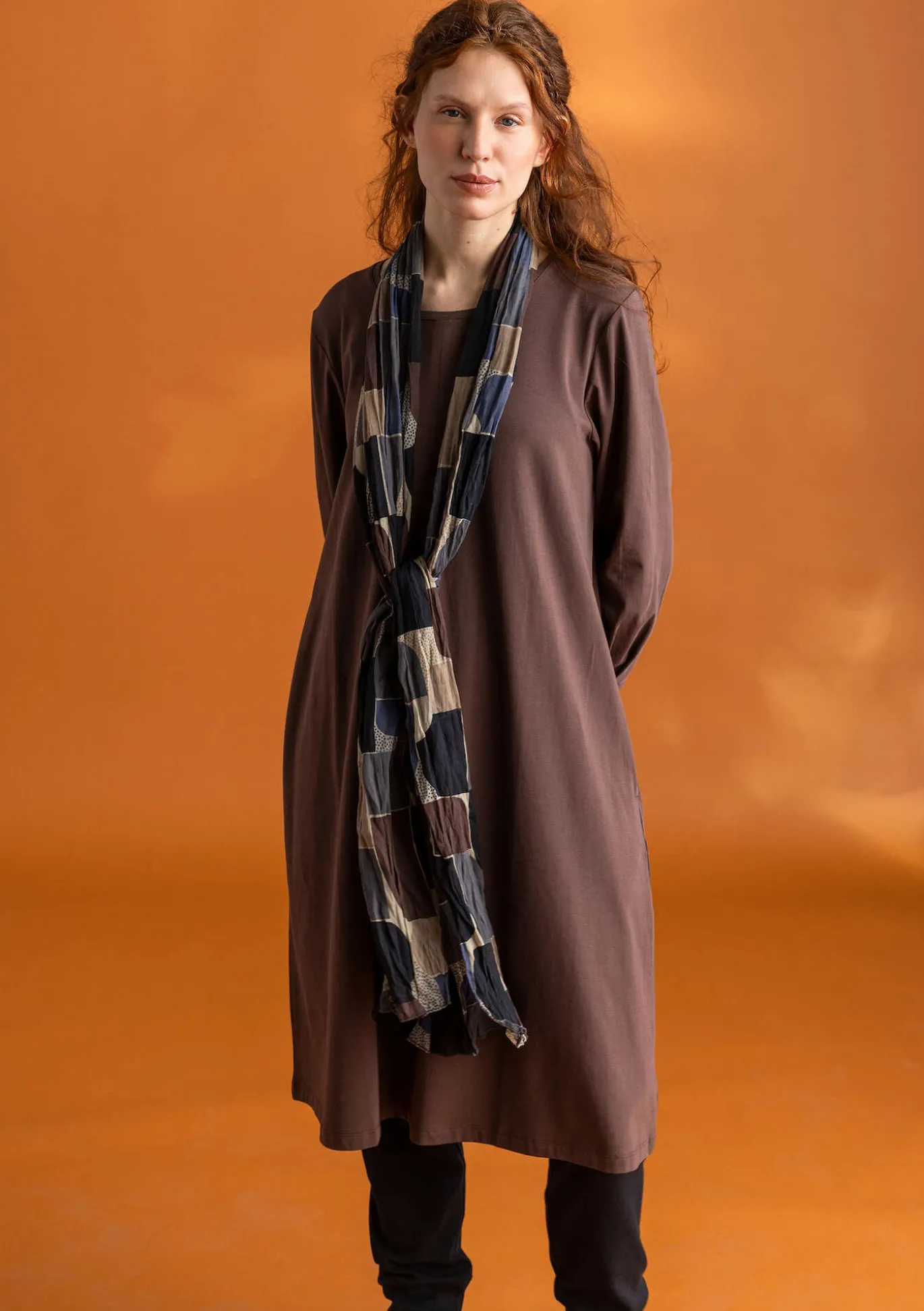 Jerseykleid „Ylva“ aus Bio-Baumwolle/Elasthan