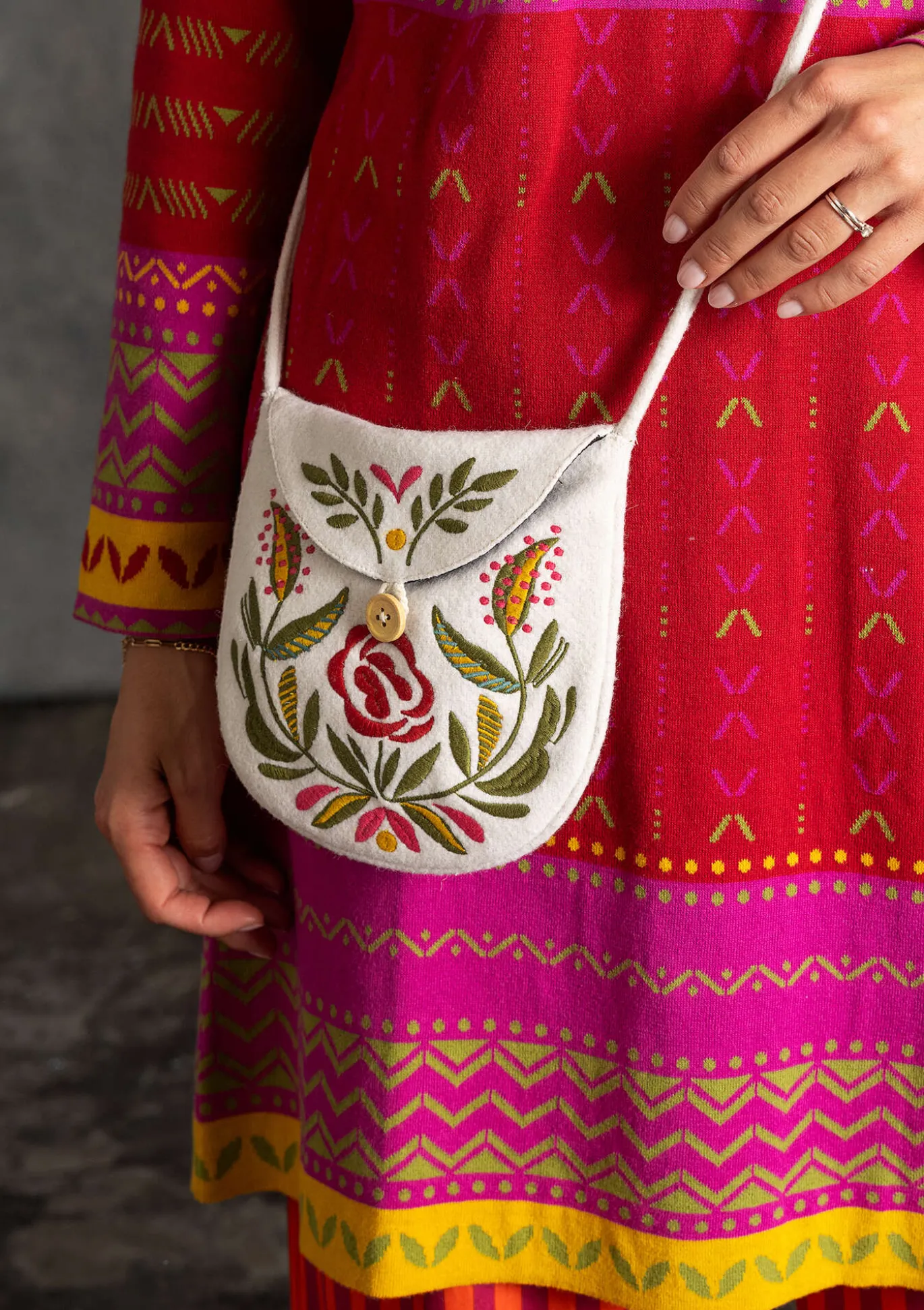Tasche „Tova“ aus Wolle